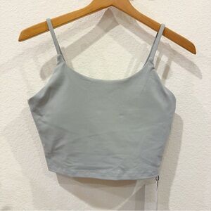 J.ING Light Green Padded Active Sports Yoga Bra Tank Top NWT Size L